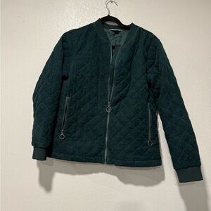 Quilted dark green Jacket